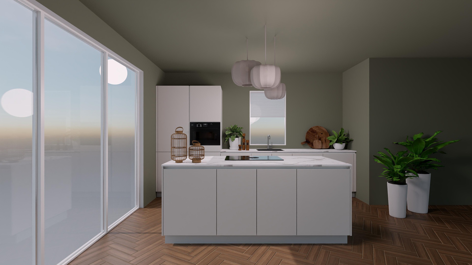 Impressie keuken app. 1-A