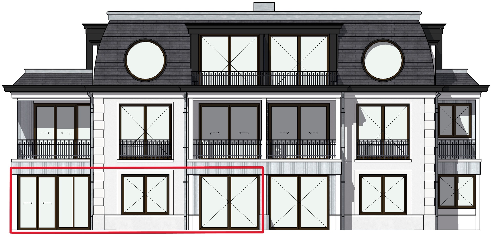 Residentie I-I Begane Grond Westzijde