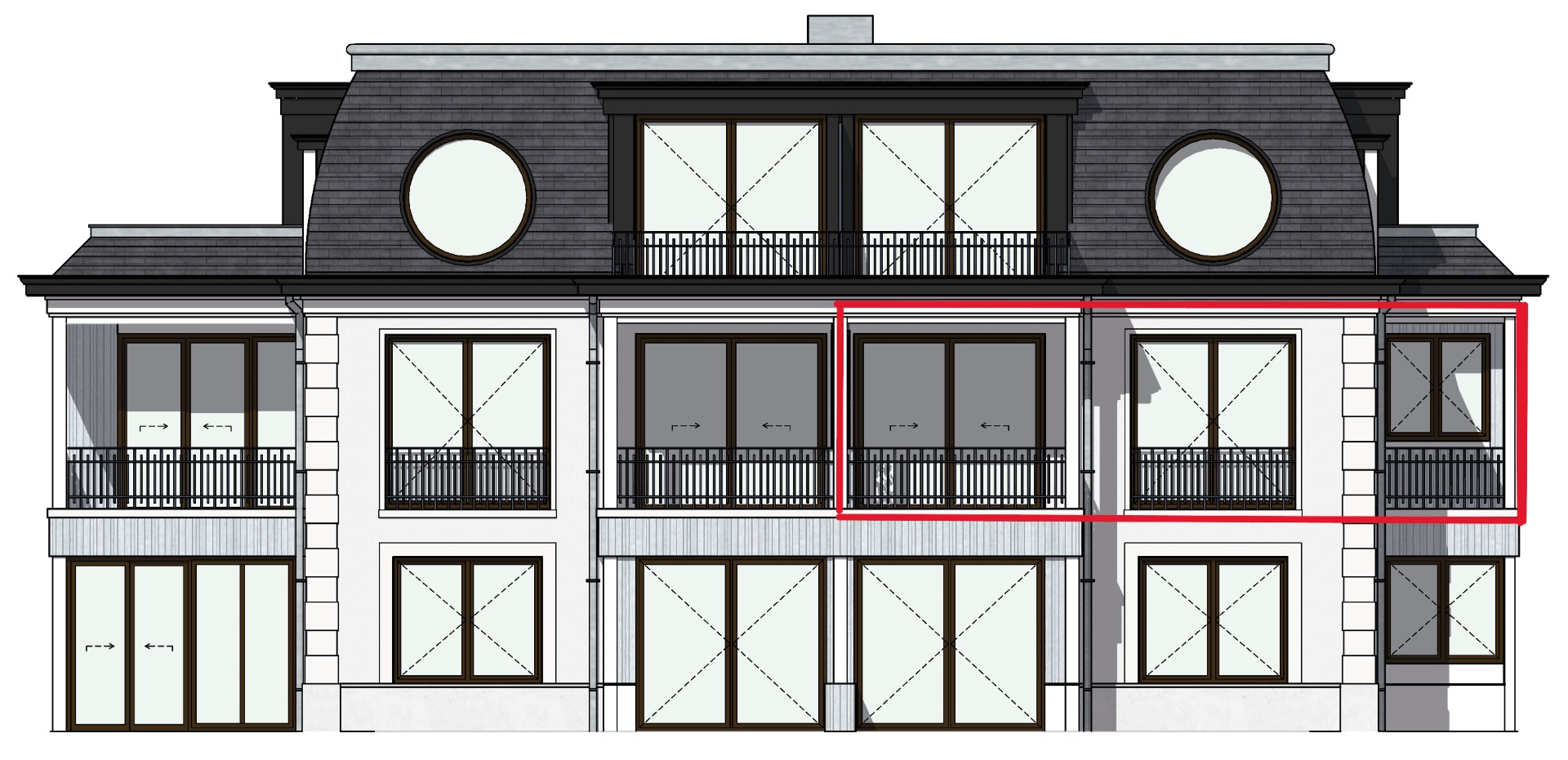Residentie I-D Eerste Verdieping Oostzijde