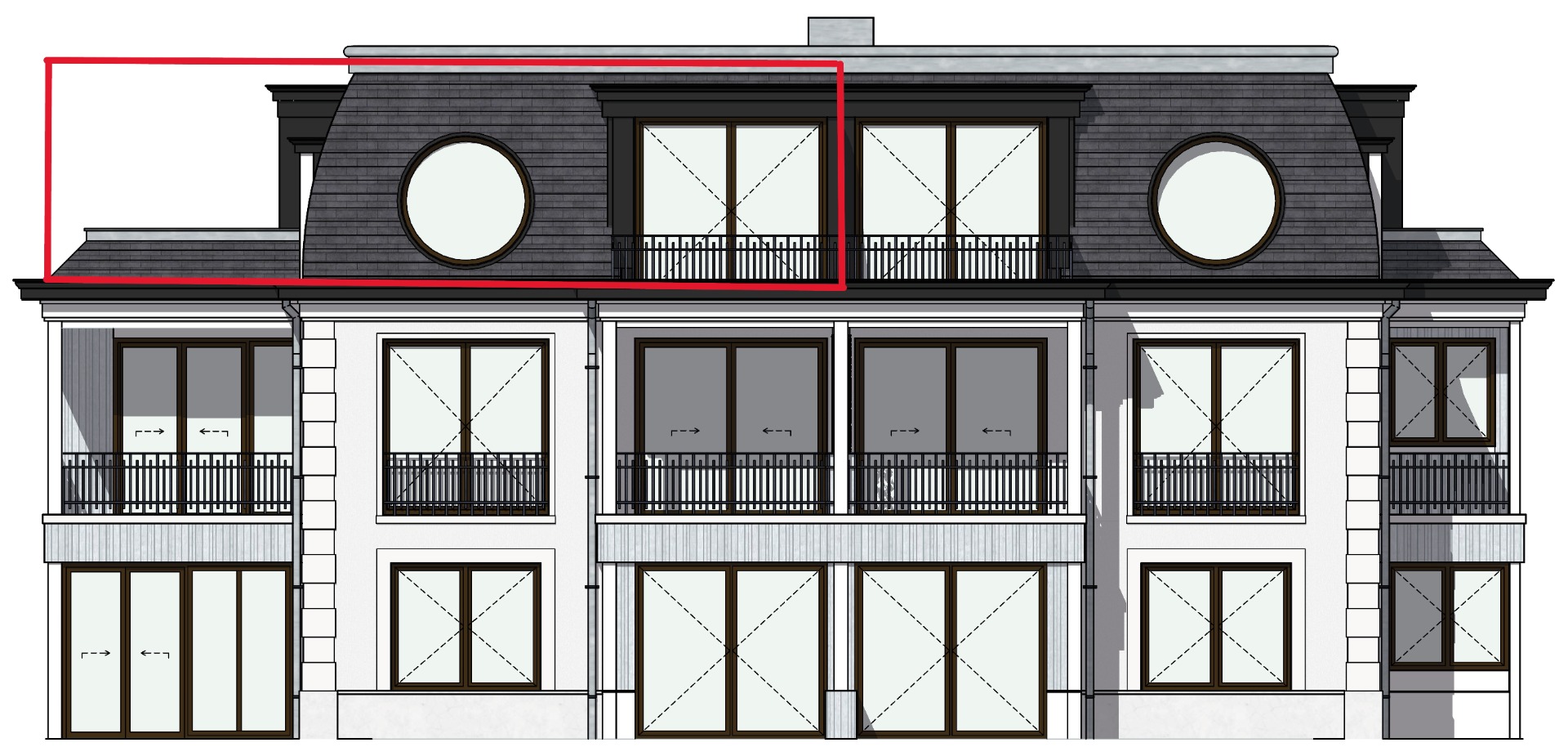 Residentie I-V Penthouse Westzijde