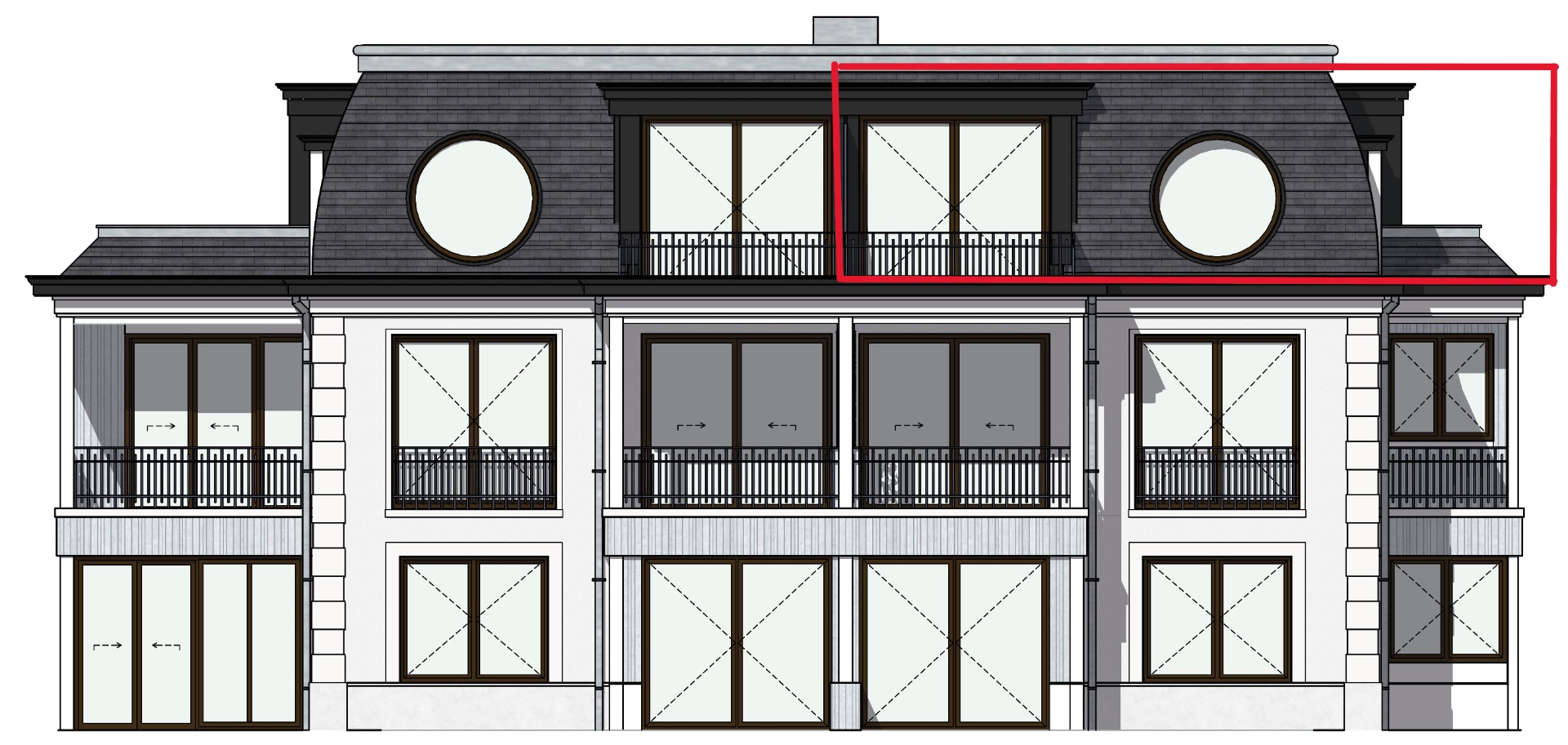 Residentie I-VI Penthouse Oostzijde