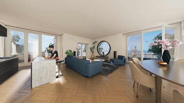 Impressie Penthouse I-F